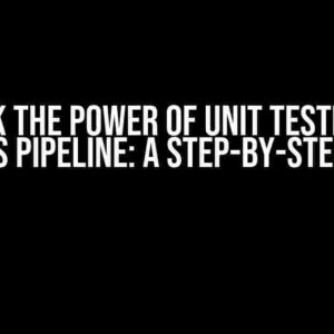 Unlock the Power of Unit Testing for Jenkins Pipeline: A Step-by-Step Guide